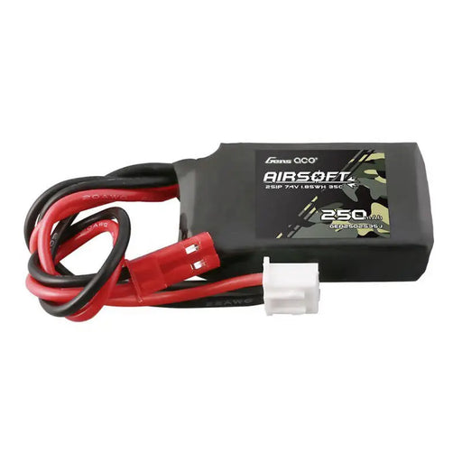 Gens ace 250mAh 7.4V 35C 2S1P Airsoft Gun Lipo Battery with JST-SYP Plug - Lithium and NiMH<<<Batteries<<<RC