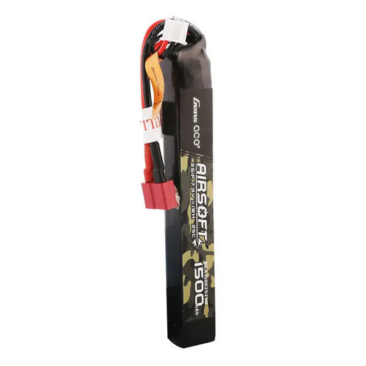 Gens ace 25C 1500mAh 2S1P 7.4V Airsoft Gun Lipo Battery with T Plug - Lithium and NiMH<<<Batteries<<<RC