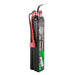 Gens ace 25C 2400mAh 3S2P 11.1V NUNCHUCK 3X Airsoft Gun Lipo Battery with Deans(T) Plug - Lithium