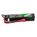 Gens ace 25C 3000mAh 2S2P 7.4V Saddle Airsoft Gun Lipo Battery with Mini Deans(T) Plug - Lithium