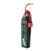 Gens ace 25C 800mAh 3S1P 11.1V NUNCHUCK 3X Airsoft Gun Lipo Battery with Deans(T) Plug - Lithium