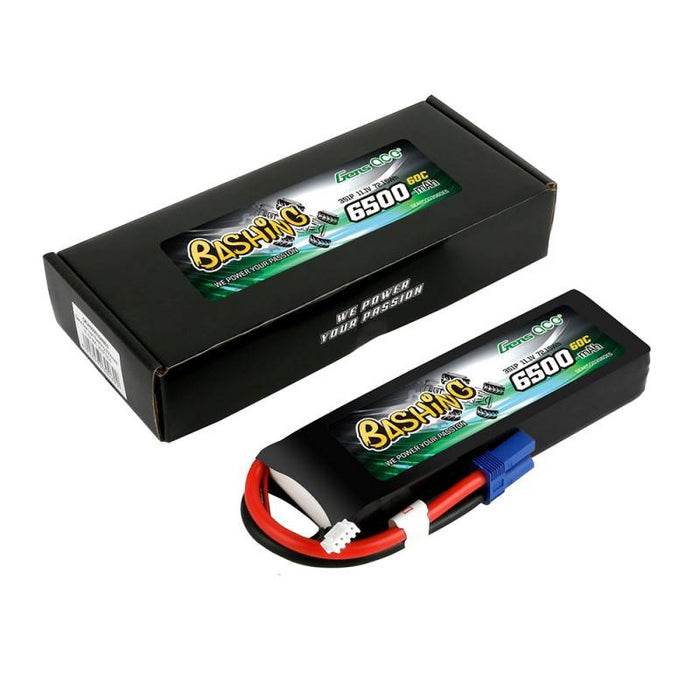 Gens Ace Bashing 6500mAh 11.1V 60C EC5 LiPo Battery - Lithium and NiMH<<<Batteries<<<RC models<<<InnproXML