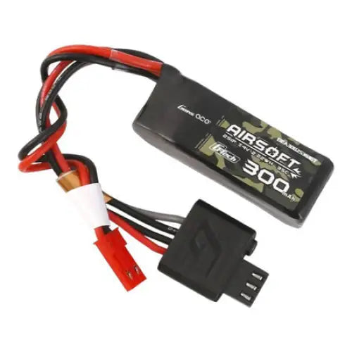 Gens ace G-Tech 35C 300mAh 2S1P 7.4V Airsoft Gun Lipo Battery with JST-SYP Plug - Lithium and NiMH<<<Batteries<<<RC