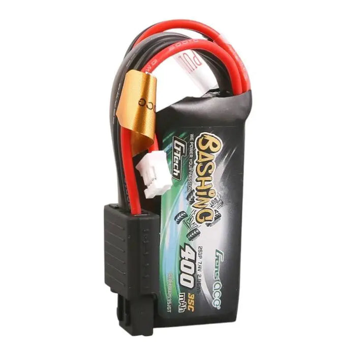 Gens ace G-Tech 400mAh 7.4V 2S1P 35C Lipo Battery with JST-PHR Plug-Bashing Series Connector - Lithium
