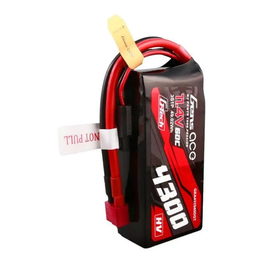 Gens ace G-Tech 4300mAh 3S1P 11.4V 60C Lipo Battery with T-plug - Lithium and NiMH<<<Batteries<<<RC models<<<InnproXML