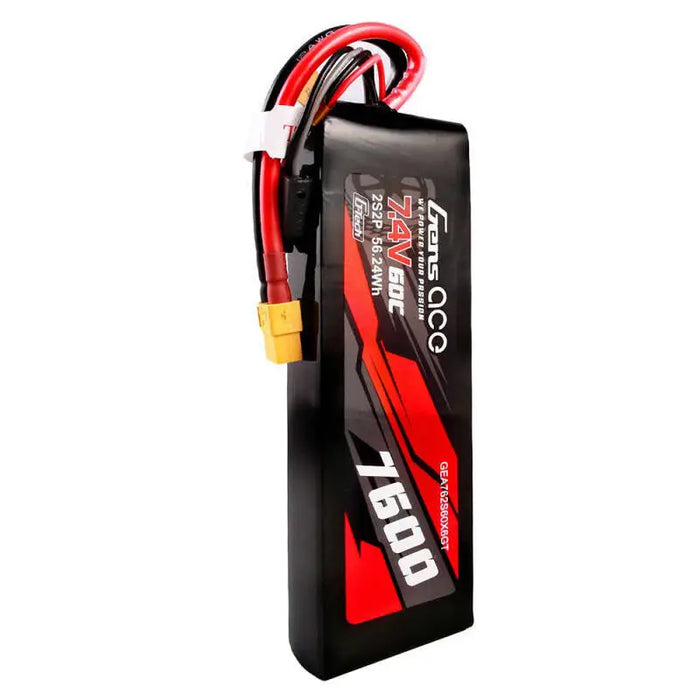 Gens ace G-Tech 7600mAh 7.4V 60C 2S2P Lipo Battery PC mat Battery - Lithium and NiMH<<<Batteries<<<RC models<<<InnproXML