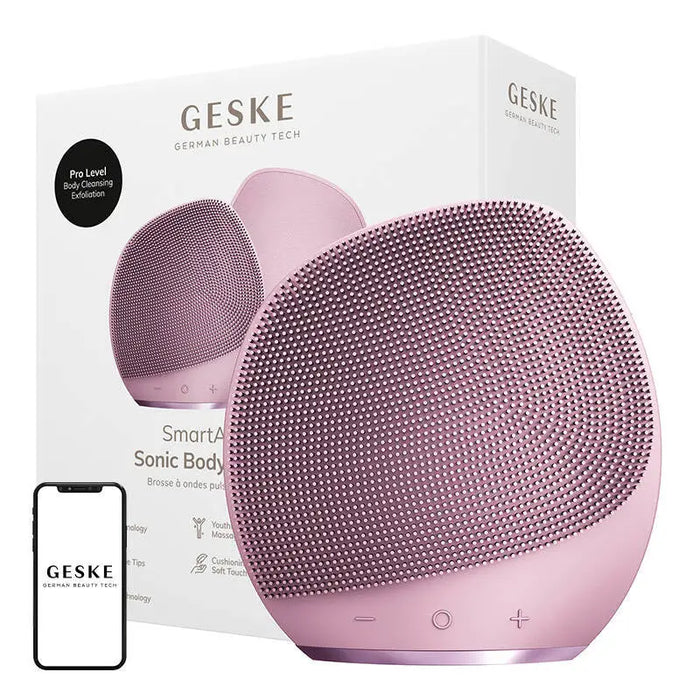Geske Sonic Body Brush&Intensive Exfoliator 7in1 (pink) - Massagers<<<Facial care devices<<<Health