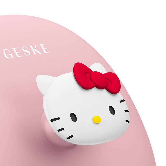 Facial Cleaning Brush 3in1 with handle Geske with APP (Hello Kitty pink)