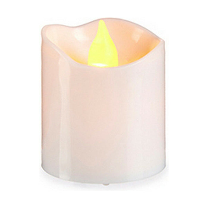 Candle Set Gift Decor White 18 x 14 x 4 cm 3,7 x 3,7 x 5 cm (12 Units)