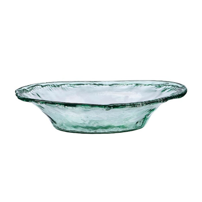 Centerpiece Gift Decor Transparent Glass 42 x 9 x 29,5 cm (4 Units)