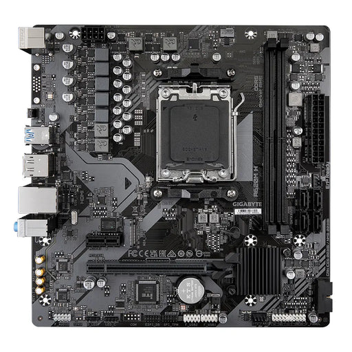 Gigabyte A620M H (A620,AM5,mATX,DDR5) - Дънни платки<<<Компютърни компоненти<<<ValiAPI