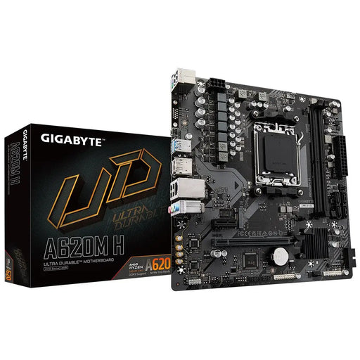 Gigabyte A620M H (A620,AM5,mATX,DDR5) - Дънни платки<<<Компютърни компоненти<<<ValiAPI