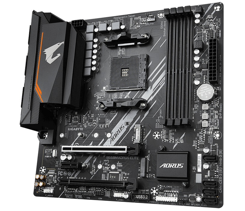 Motherboard GIGABYTE B550M AORUS ELITE, Socket AM4