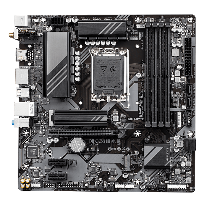 GIGABYTE B760M DS3H AX DDR5 motherboard