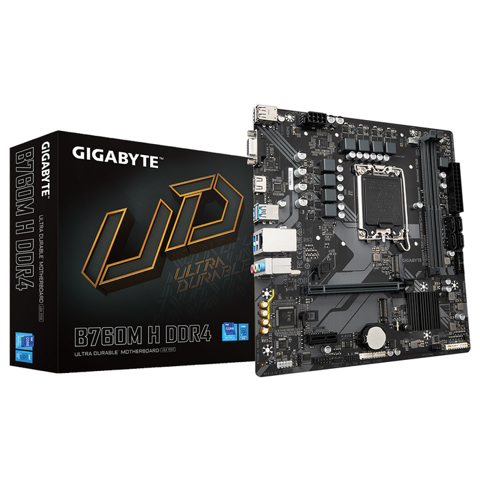 Motherboard GIGABYTE B760M H, socket 1700