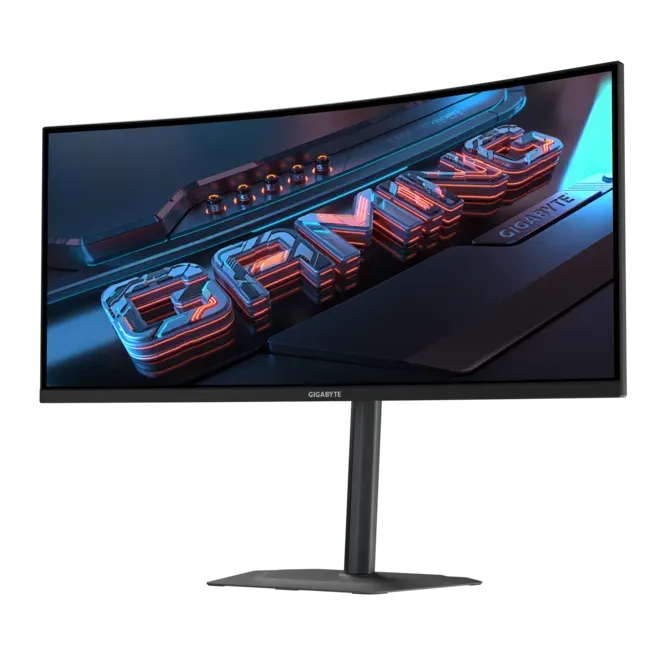 Gaming Monitor Gigabyte G34WQC2 - 34" VA 1500R WQHD (3440x1440), 200Hz, 1ms, VESA Display HDR400