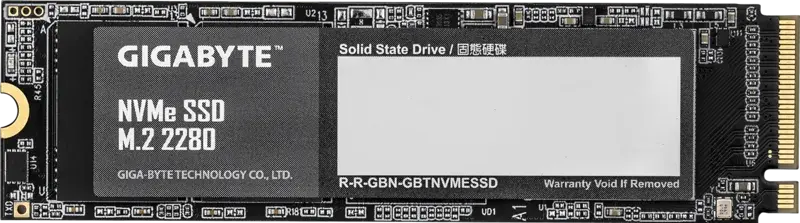 SSD GIGABYTE 512GB NVMe PCIe 3.0