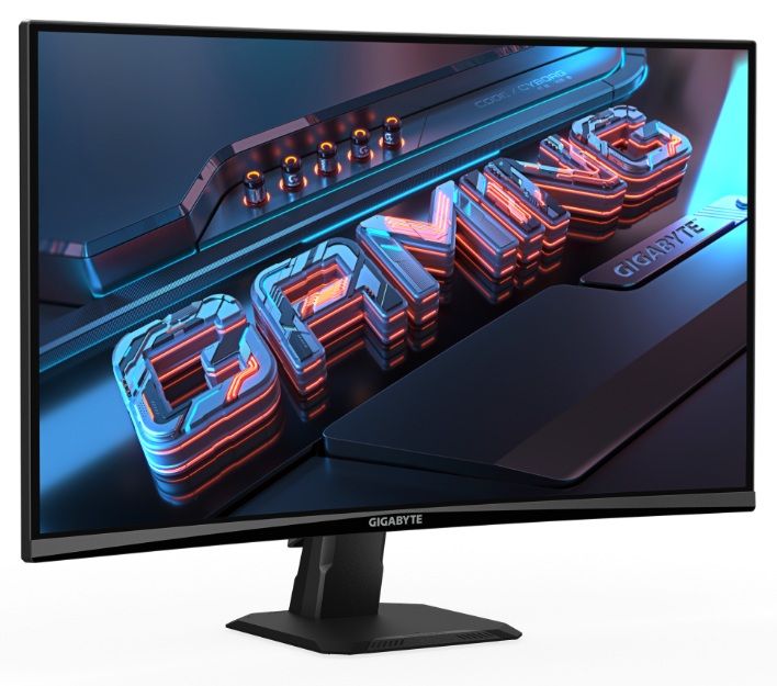 Gaming Monitor Gigabyte GS27QCA - 27" inch SS/VA 1500R, QHD (2560x1440), 180Hz, 1ms, HDR Ready