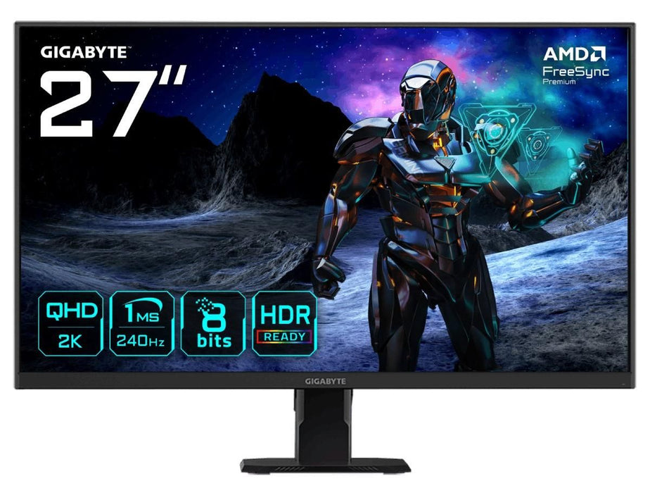 Gaming Monitor Gigabyte GS27Q X 27" SS-IPS QHD (2560x1440), 240Hz, 1 ms