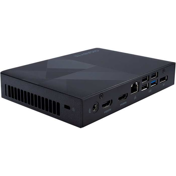 Desktop computer Gigabyte BNIP-N100, 1 x SO-DIMM DDR4, 2x M.2 SSD, WI-FI 6E + BT 5.2