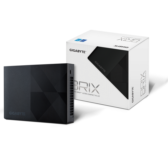 Desktop computer Gigabyte BNIP-N100, 1 x SO-DIMM DDR4, 2x M.2 SSD, WI-FI 6E + BT 5.2