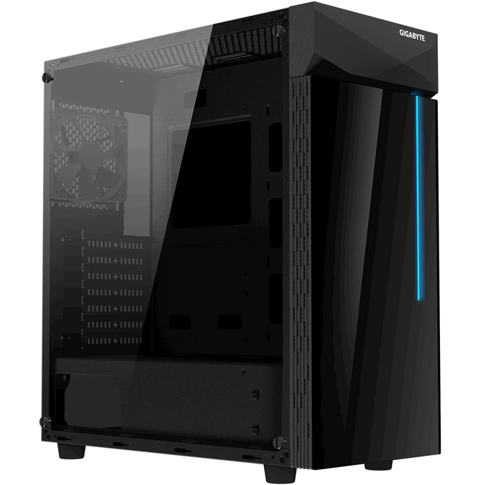 Box Gigabyte C200G RGB, Mid Tower, Black