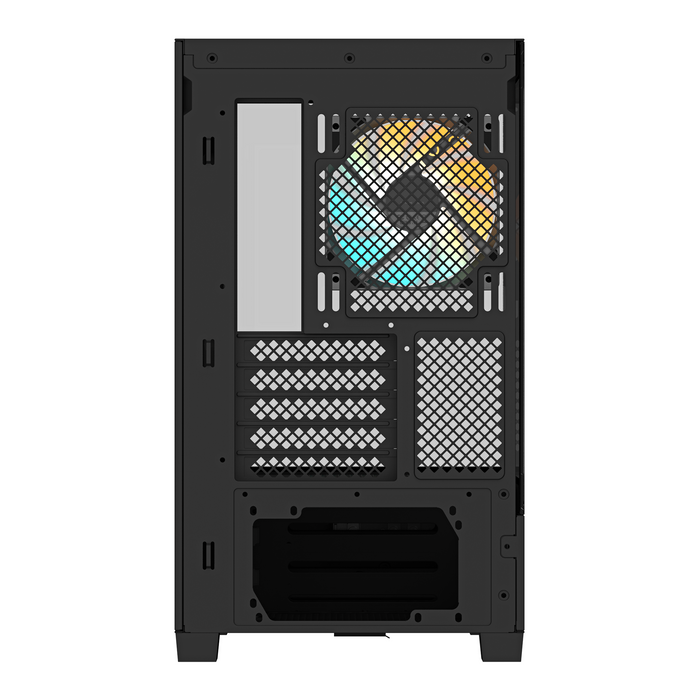 Box GIGABYTE C201 PANORAMIC + 3 ARGB Fans