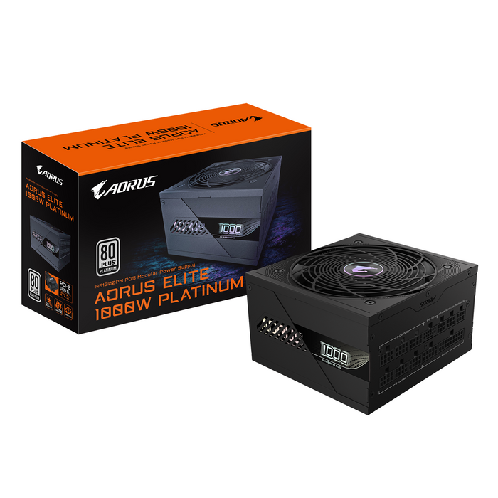 Power supply unit Gigabyte AORUS ELITE P1000W 80+ Platinum, PCIe 5.0