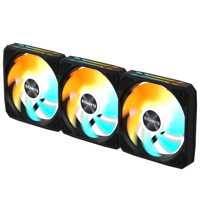 Fan Set 3-Pack GIGABYTE AORUS EZ CHAIN FAN 120, 120x120x25mm ARGB