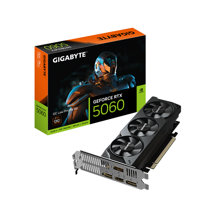 Video card GIGABYTE RTX 5060 Low Profile OC 8GB GDDR7