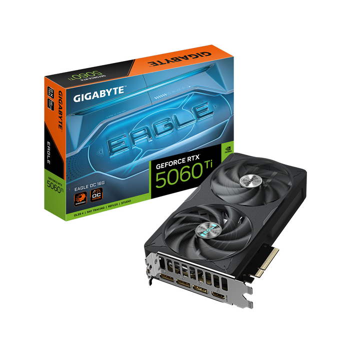 Video card GIGABYTE RTX 5060 TI EAGLE OC 16GB GDDR7