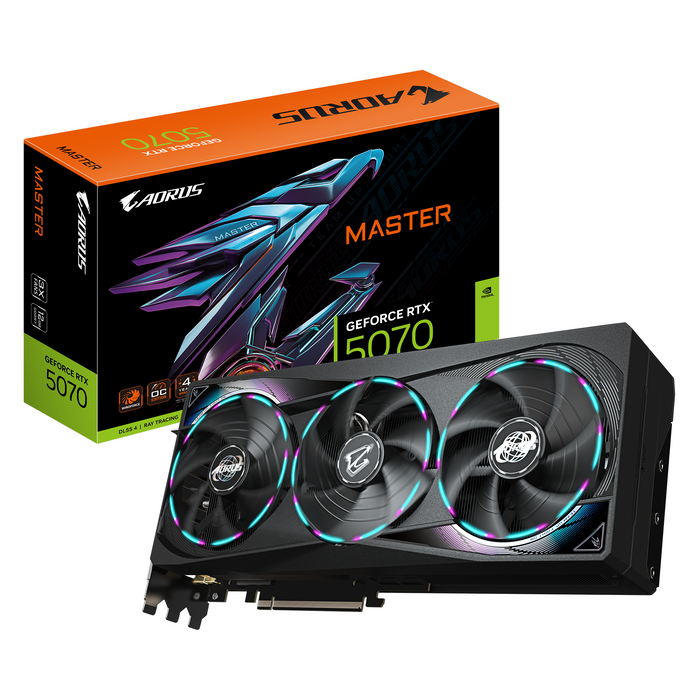 Video card GIGABYTE AORUS RTX 5070 MASTER 12GB GDDR7