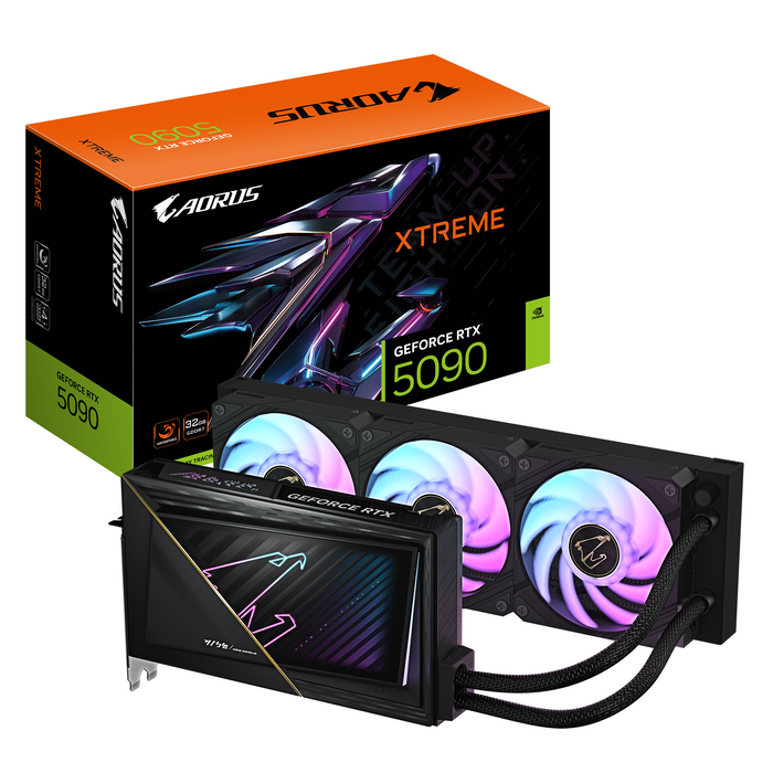 Video card GIGABYTE AORUS RTX 5090 XTREME WATERFORCE 32GB GDDR7