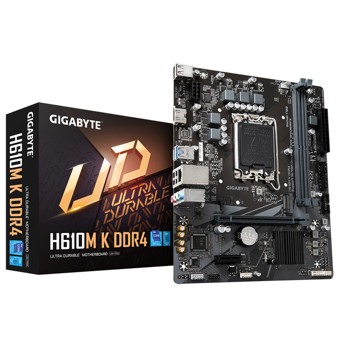 Motherboard GIGABYTE H610M-K, socket 1700, Micro ATX