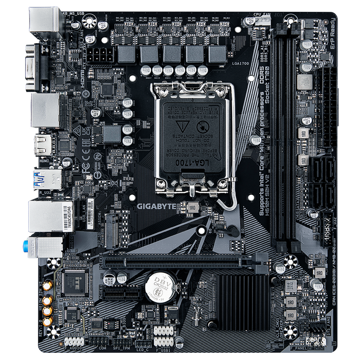 GIGABYTE H610M-S2H V2 DDR5 motherboard