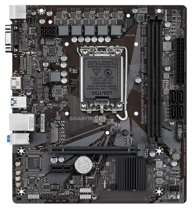 Motherboard GIGABYTE H610M H V2 Socket 1700, DDR5 rev 1.0, Micro ATX