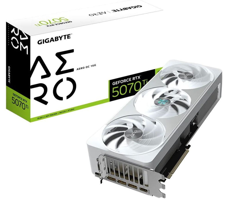Video card GIGABYTE RTX 5070 TI AERO OC 16GB GDDR7