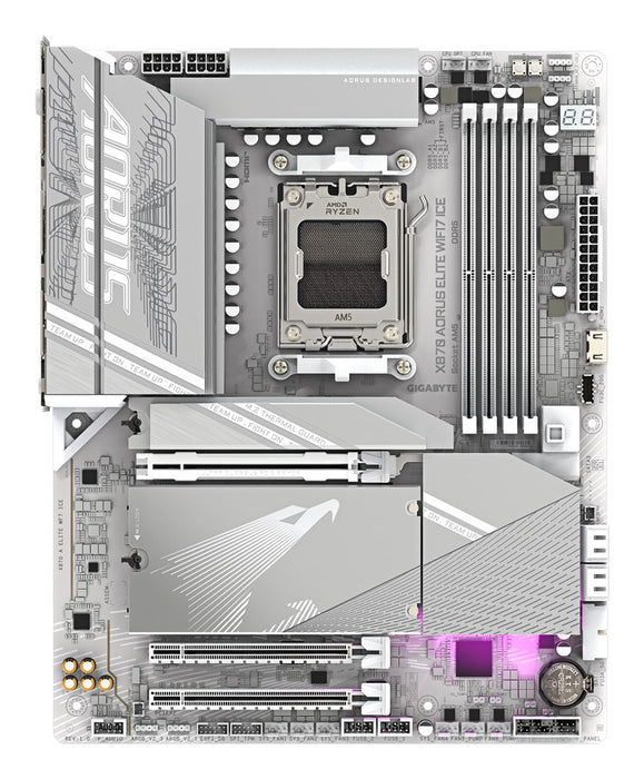 Motherboard GIGABYTE X870 AORUS ELITE ICE WIFI 7, Socket AM5