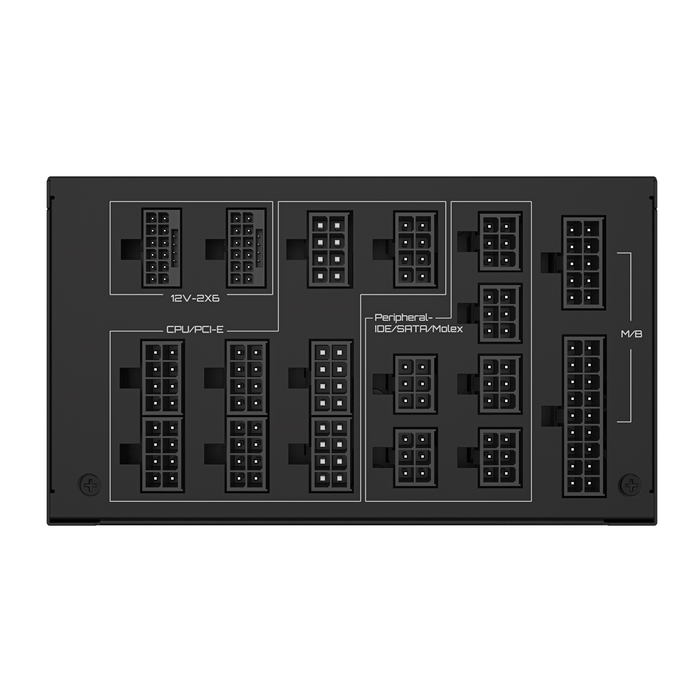 Power supply unit Gigabyte UD1600PM PG5 AI TOP - 1600W 80+ Platinum PCIe 5.1 Ready