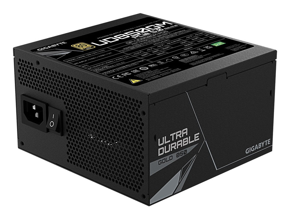 Power supply Gigabyte P850GM PG5 V2, 850W, 80+ GOLD, Modular, PCIe 5.1 Ready