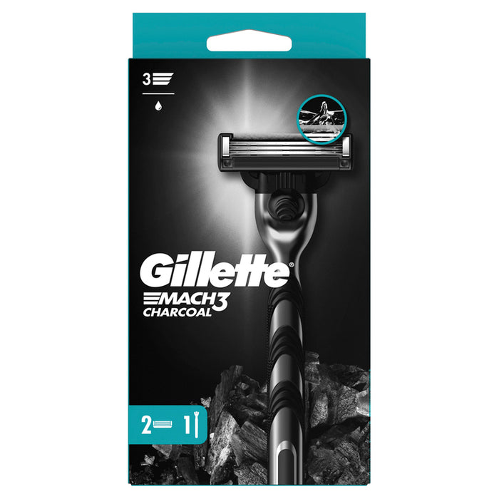 Razor GILLETTE MACH3 CHARCOAL 8/38/4