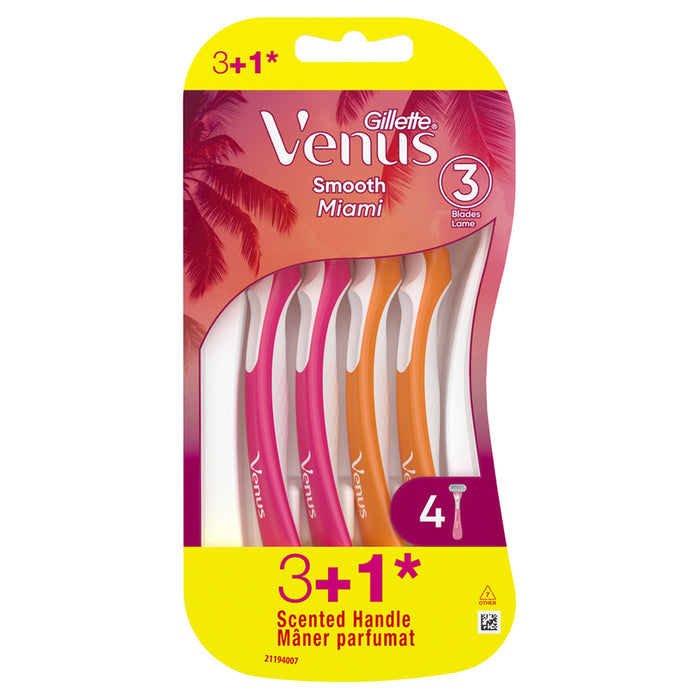 Razor GILLETTE VENUS MIAMI 3+1 7/25/4