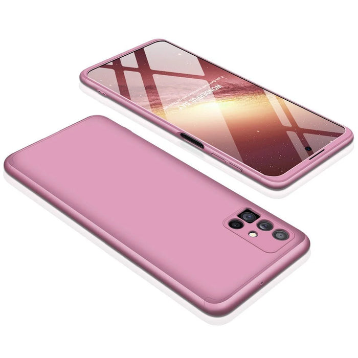 GKK 360 Protection Case Front and Back Case Full Body Cover Samsung Galaxy M51 pink - Cell phone cases