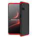 GKK 360 Protection Case Front and Back Case Full Body Cover Samsung Galaxy M51 black-red - Cell phone cases
