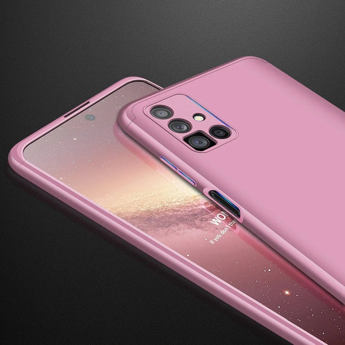 GKK 360 Protection Case Front and Back Case Full Body Cover Samsung Galaxy M51 pink - Cell phone cases