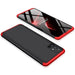 GKK 360 Protection Case Front and Back Case Full Body Cover Samsung Galaxy M51 black-red - Cell phone cases