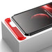 GKK 360 Protection Case Front and Back Case Full Body Cover Samsung Galaxy M51 black-red - Cell phone cases