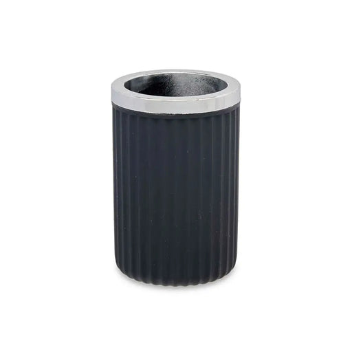 Glass Berilo Anthracite Plastic 7,5 x 11,5 x 7,5 cm (16 Units) - Баня<<<Дом Градина<<<BigBuy&&&Аксесоари и