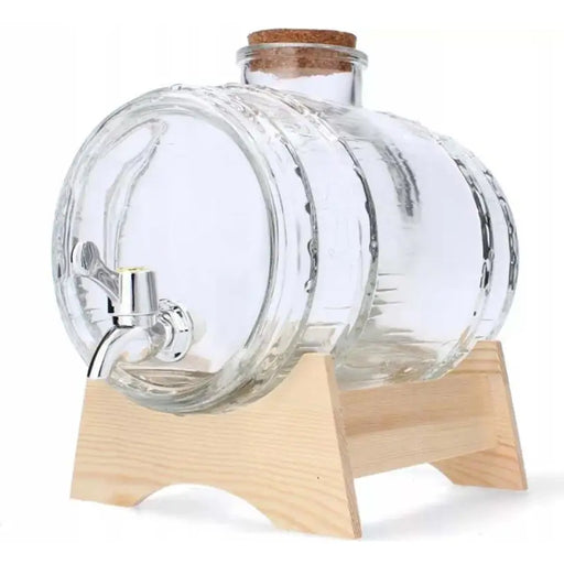 GLASS DISPENSER FOR ALCOHOL LEROY BURE 1.5 L - Кани гарафи и бутилки<<<Домашни потреби<<<Кухня<<<Praktiker