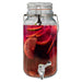GLASS DISPENSER FOR LIQUIDS 4L FAUCET VIN BOUQUET - Буркани и продукти за консервиране<<<Домашни
